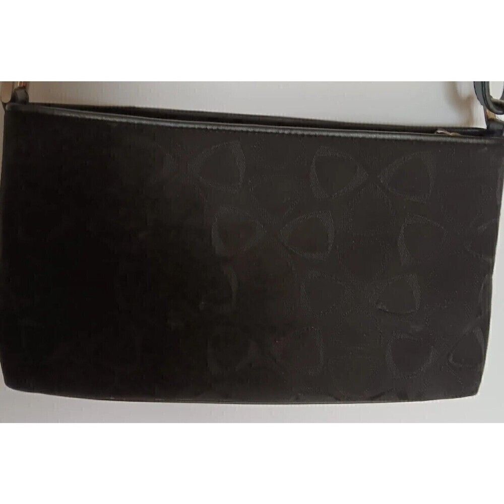 Liz Claiborne Black Medium Fabric Shoulder Purse